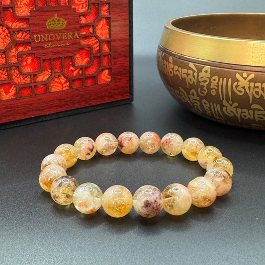 Citrine Feng Shui Charm for Abundance - Success - Dispels Negativity