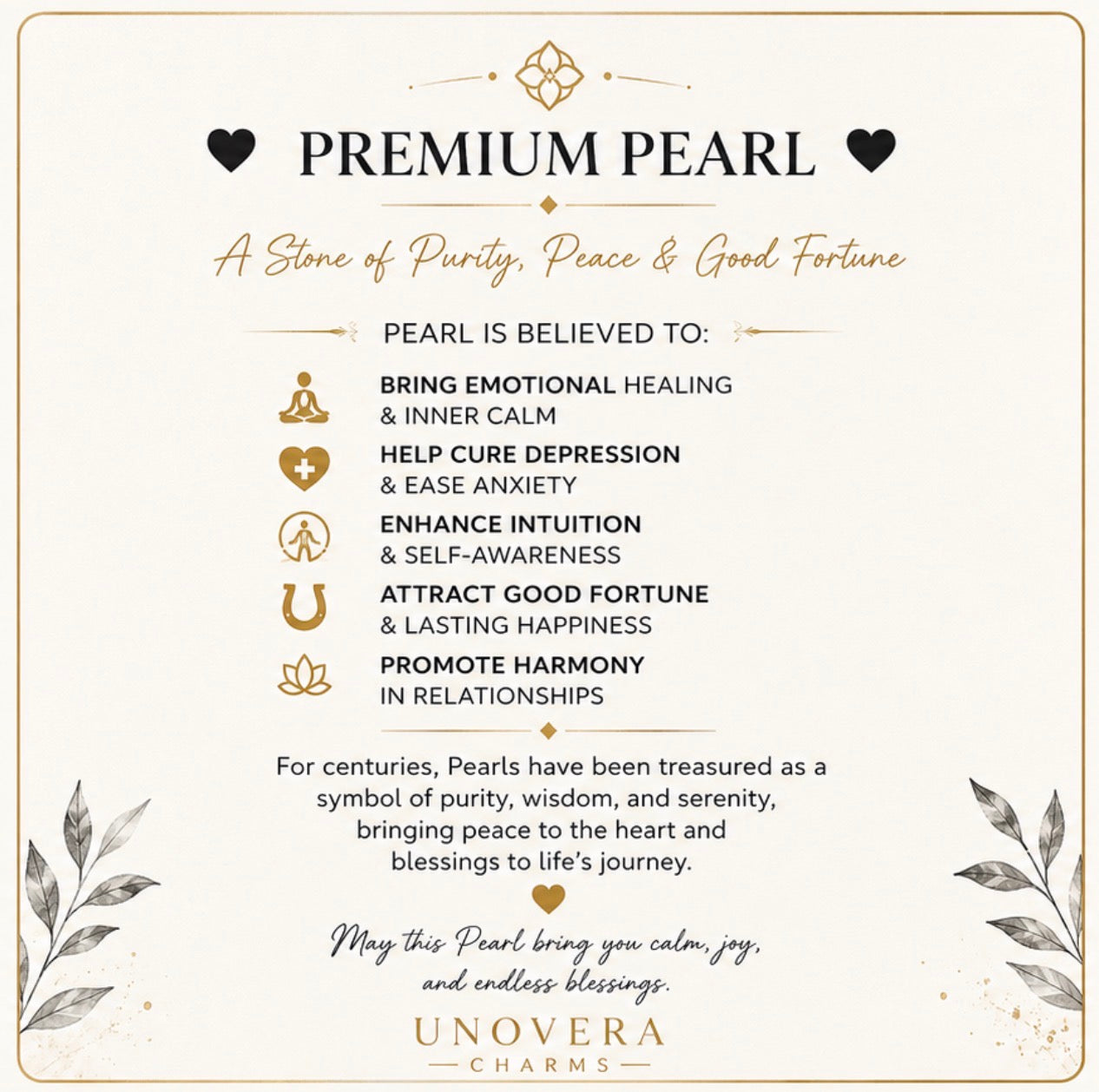 June BirthStone - Pearl Helps Curing Depression & Good Fortune