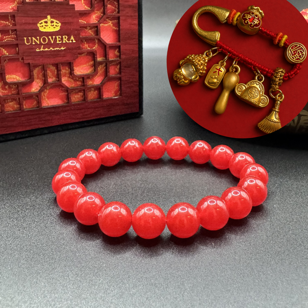 Year of the Pig Charm w/ Free Lucky Pin for Protection, Wealth & Anti-Stress
