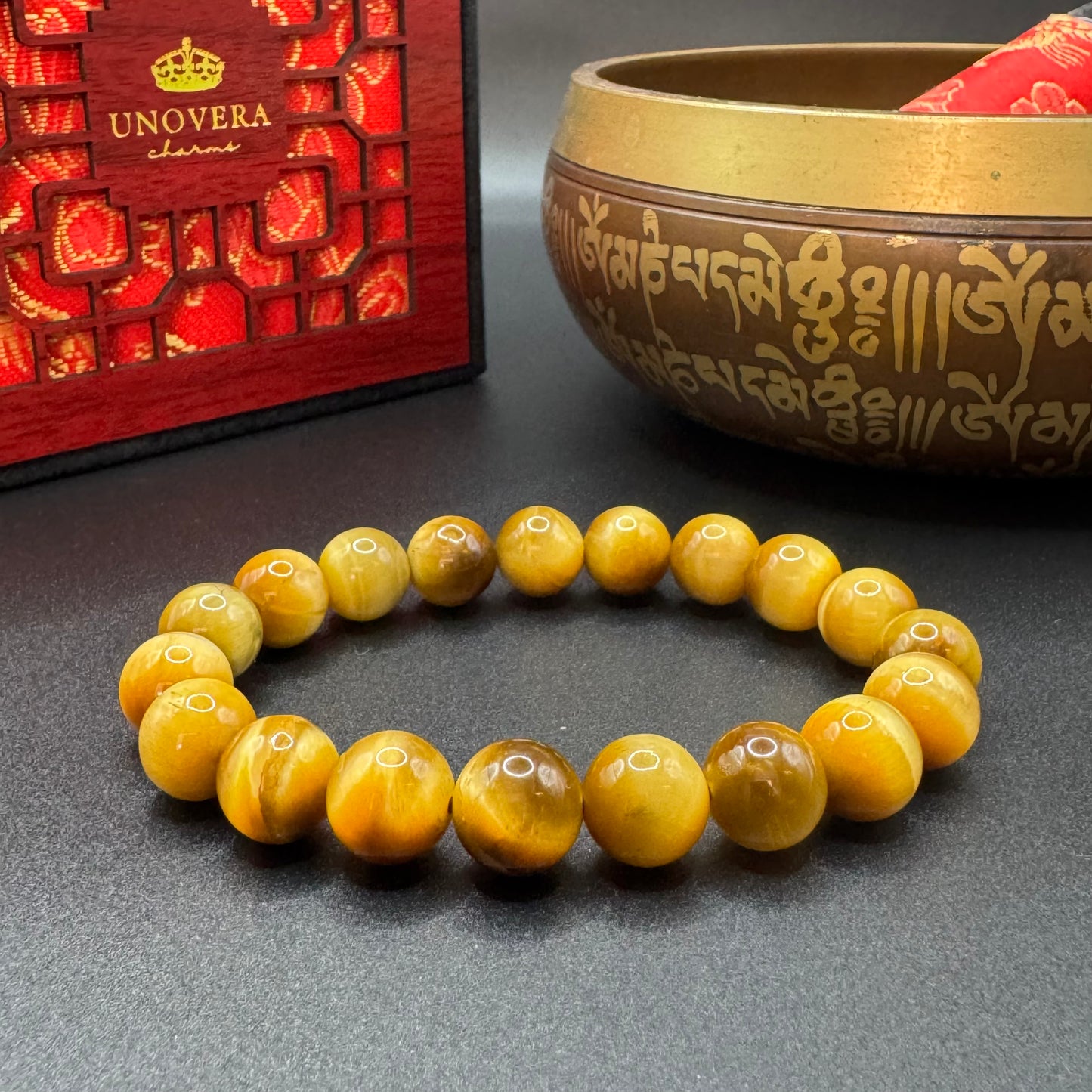 2026 Color of the Year Golden Tigers Eye for Power-Strength-Balance