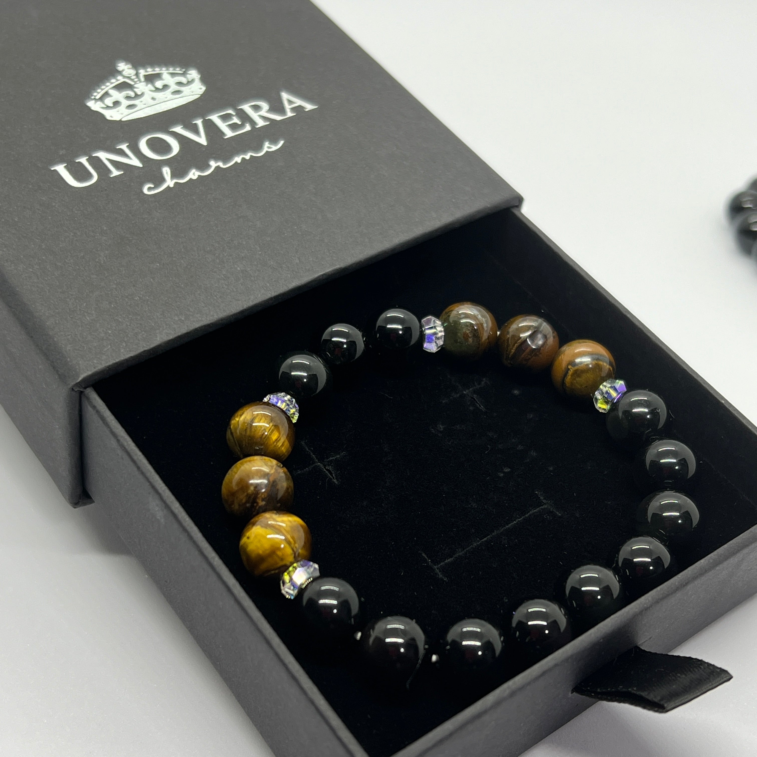 Obsidian & Tiger's Eye Bracelet – knjyshop