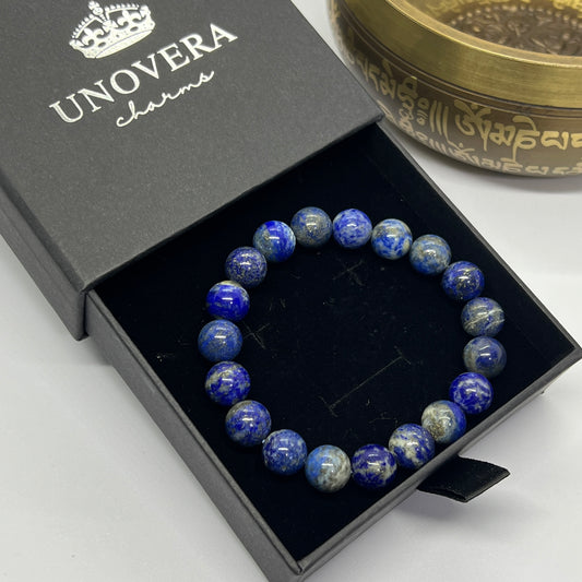 Lapis Lazuli Feng Shui Bracelet for Inner Power, Love & Self-Confidence