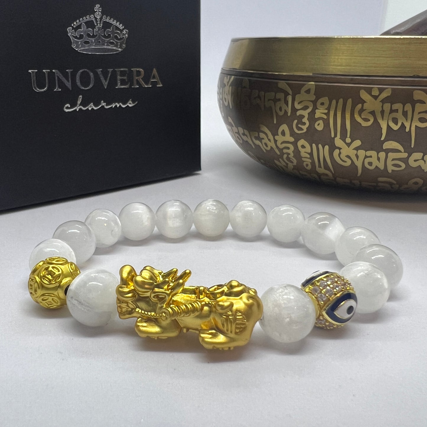 Triple Luck & Protection with Natural Authentic Hongkong Stones