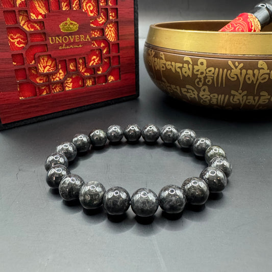 10mm Premium Black Jade for Wealth, Health & Strong Protection
