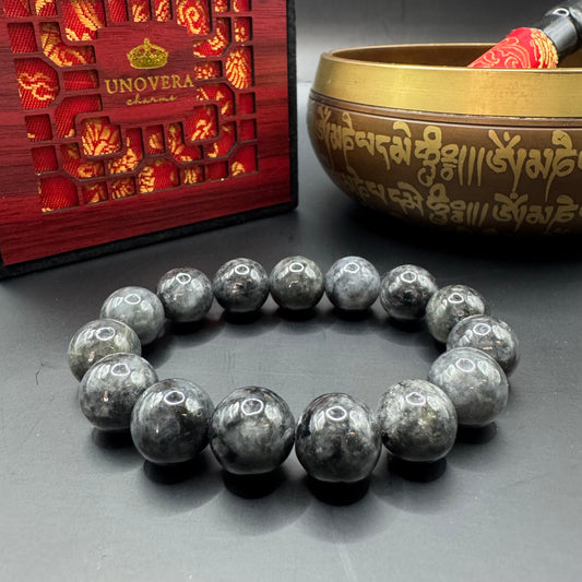 13mm Premium Black Jade for Wealth, Health & Strong Protection