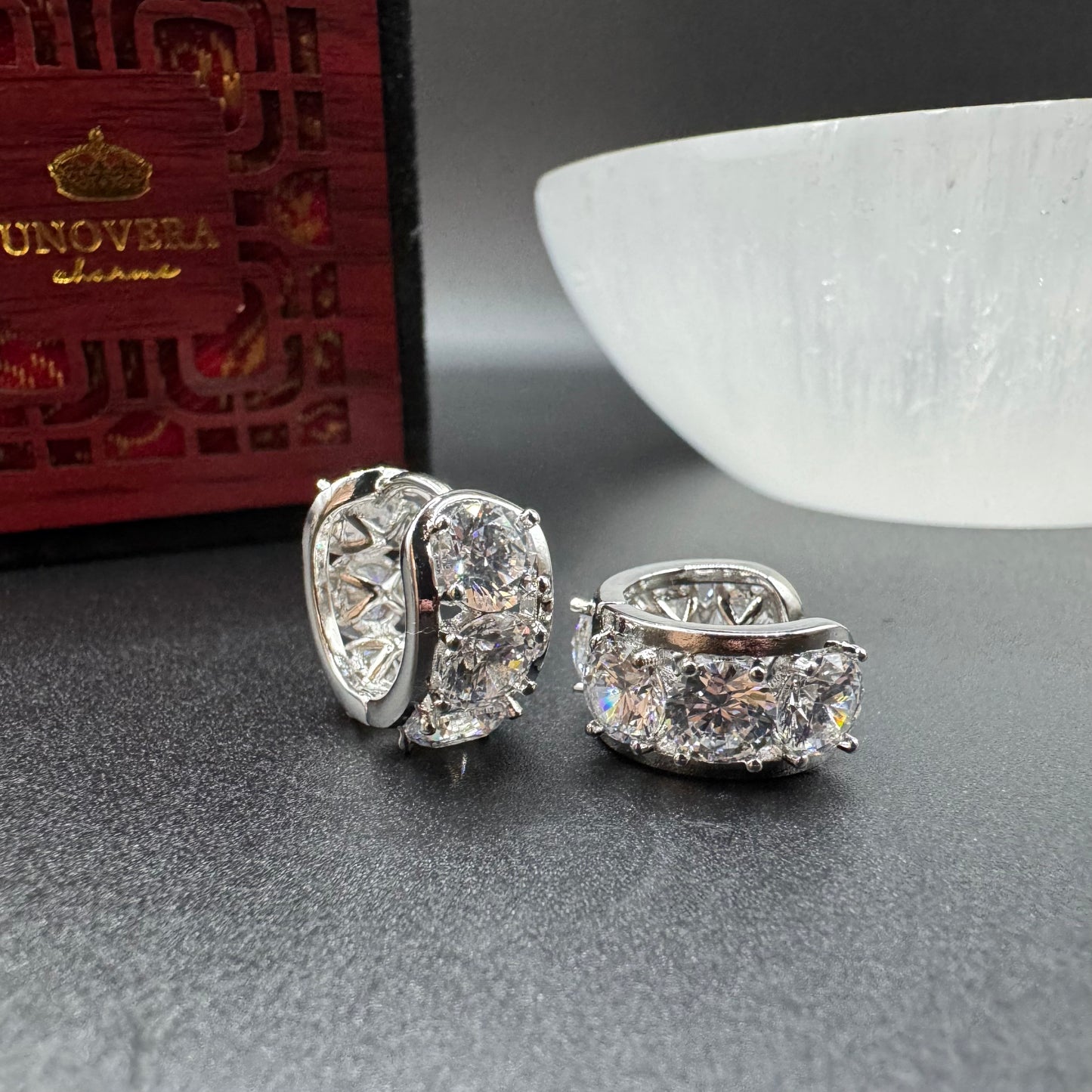 Belleza Swarovski Crystal Earrings