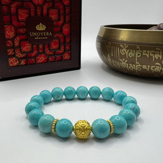 Turquoise Plain and with Moneyball for Positive Thinking - Purification - Strength